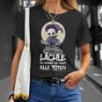 Grim Reaper Lächle Du Kannst Sie Nicht Alle Töten Skeleton T-Shirt Geschenke für Sie