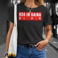 H24 In Gaina Filippo Champagne Maglietta Regalos para ella