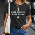 Half Human Half Horse T-Shirt Geschenke für Sie