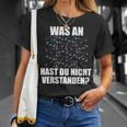 Was Hast Du Nichterstanden Dancing Dancer Dance Steps T-Shirt Geschenke für Sie