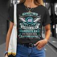 Herren Als Gott Michor 40 Jahen Krinste Er 40Th Birthday T-Shirt Geschenke für Sie