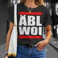 Hessisch Äbl Woi Apfelwein Äppler Oder Bembel T-Shirt Geschenke für Sie