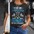 Hockey Es Gibt Nur 2 Jahreszeiten Eishockey Player T-Shirt Geschenke für Sie