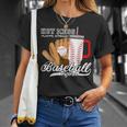 Hot Mess Always Stressed Baseball Mama Tumbler Baseball T-Shirt Gifts for Her
