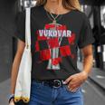 Hrvatskaukovarodotoranj Croatia T-Shirt Geschenke für Sie