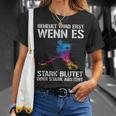 Ice Hockey Player Geheult Wird Wenn Es Blutet Or Absteht S T-Shirt Geschenke für Sie