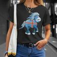 Icelandic Horse Islandpony Tölten Island Flag T-Shirt Geschenke für Sie