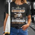 Ich Bin Ein Motorrad Papa Wie Ein Normaler Papa Nur Cooler T-Shirt Geschenke für Sie