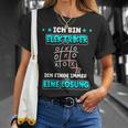 Ich Bin Elektriker Ich Finde Immer Eine Lösheit Ich Bin Elektriker Ich Finde T-Shirt Geschenke für Sie