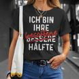 Ich Bin Ihre Besoffene Hälfte Lustiger Spruch T-Shirt Geschenke für Sie