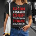 Ich Bin Stolzer Chef Des Besten Teams Colleagues Fun T-Shirt Geschenke für Sie