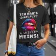 Ich Hab's Angeleckt Also Ist Es Meins Humour Women's T-Shirt Geschenke für Sie