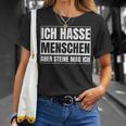 Ich Hasse Menschen Aber Steine Mag Ich For Sarcasm Fans T-Shirt Geschenke für Sie