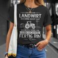 Ich Höre Nicht Auf Wenn Ich Mübin Farmer Ich T-Shirt Geschenke für Sie