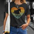 Ich Liebe Pferde Reiten Pferdeliebe T-Shirt Geschenke für Sie