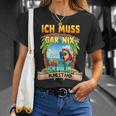 Ich Muss Gar Nichts Ich Bin Im Ruhestand Rentner T-Shirt Geschenke für Sie