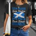 Ich Muss Nur Nach Scotland I Must Not Be In English T-Shirt Geschenke für Sie