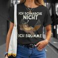 Ich Schnarche Nicht Ich Brumme Sleep Pyjamas Sleep T-Shirt Geschenke für Sie