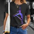 Ich Wanna Einfach Fliegen Aerial Stars Silks Aerialist Aerial Yoga T-Shirt Geschenke für Sie