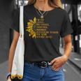 I'm The Liberal Pro Choice Outspoken Obstinate Sunflower T-Shirt Gifts for Her