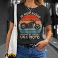 Io Non Russo Sogno Di Essere Una Moto Russare Divertente Maglietta Regalos para ella