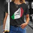 Italian Hand Gesture Italia Italy Italiano Capisce Maglietta Regalos para ella