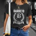 It's A Barreto Thing You Wouldn't Understand Personalized Last Name For Barreto T-Shirt Gifts for Her