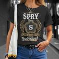 It's A Spry Thing You Wouldn't Understand Personalized Last Name Spry Family Crest Coat Of Arm T-Shirt Gifts for Her