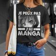 Je Ne Peux Pas J'ai Manga Anime Otaku Japonais Cadeau Humour T-Shirt Cadeaux pour elle
