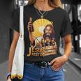 Jesus Kistus Beer God T-Shirt Geschenke für Sie