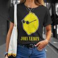 John Lemon Divertente Con Scritta In Inglese Lemon Pun Joke Maglietta Regalos para ella