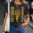 Jubilación De Los Bomberos Jubilados De Bomberos Jubilados Camiseta unisex Regalos para ella