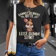 Kannst Du Nicht Bitte Leise Dumm Sein T-Shirt Geschenke für Sie