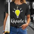 Käpsele Genie Schlaumeier Kluger Mensch Auf Swabisch T-Shirt Geschenke für Sie