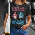 Keiner Mag Klugscheißer Bird Animal Cartoon Joke T-Shirt Geschenke für Sie