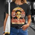 Kim Jong Un Rocketman Rocket Man Corea Del Nord Corea Del Maglietta Regalos para ella