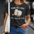 Komm Was Wolle Ich Schaf Das T-Shirt Geschenke für Sie