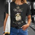 Komme Was Wolle Ich Schaf Das Handmade Fan T-Shirt Geschenke für Sie