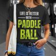 Laita È Migliore Con Paddleball Amanti Del Pickleball Maglietta Regalos para ella