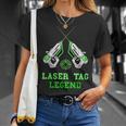 Laser Tag Legend Lasertag Player Indoor Game Sports Team T-Shirt Geschenke für Sie