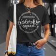 Leadership Squad Leader Inspiring Quotes Manager Leadership T-Shirt Gifts for Her