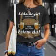 Lederhosn Brauch I Ned I Bin Nur Zum Feiern Da Oktoberfest T-Shirt Geschenke für Sie