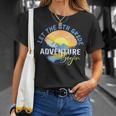 Let The 6Th Grade Adventure Begin Sixth Grade Teacher T-Shirt Gifts for Her