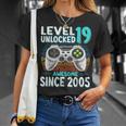 Level 19 Unlocked Compleanno 19 Anni Regalo 19 Anni Ragazzo Maglietta Regalos para ella
