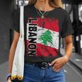 Libanon Flag Women's Children's Libanon T-Shirt Geschenke für Sie