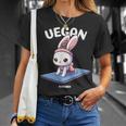 Lindo Conejito Fitnessegano Divertido Es Gimnasio Entrenamientos Camiseta unisex Regalos para ella