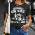 Lorry Driver Trucker Lorry Forwarding T-Shirt Geschenke für Sie