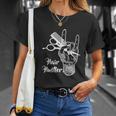 Lorsu Women Hair Funny Hairdresser Stylist Tattoos Art Graphic T-Shirt Gifts for Her