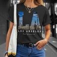 Los-Angeles California La Skyline Pride T-Shirt Geschenke für Sie