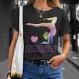 I Love Gymnastics Gymnast Girl Lover T-Shirt Geschenke für Sie